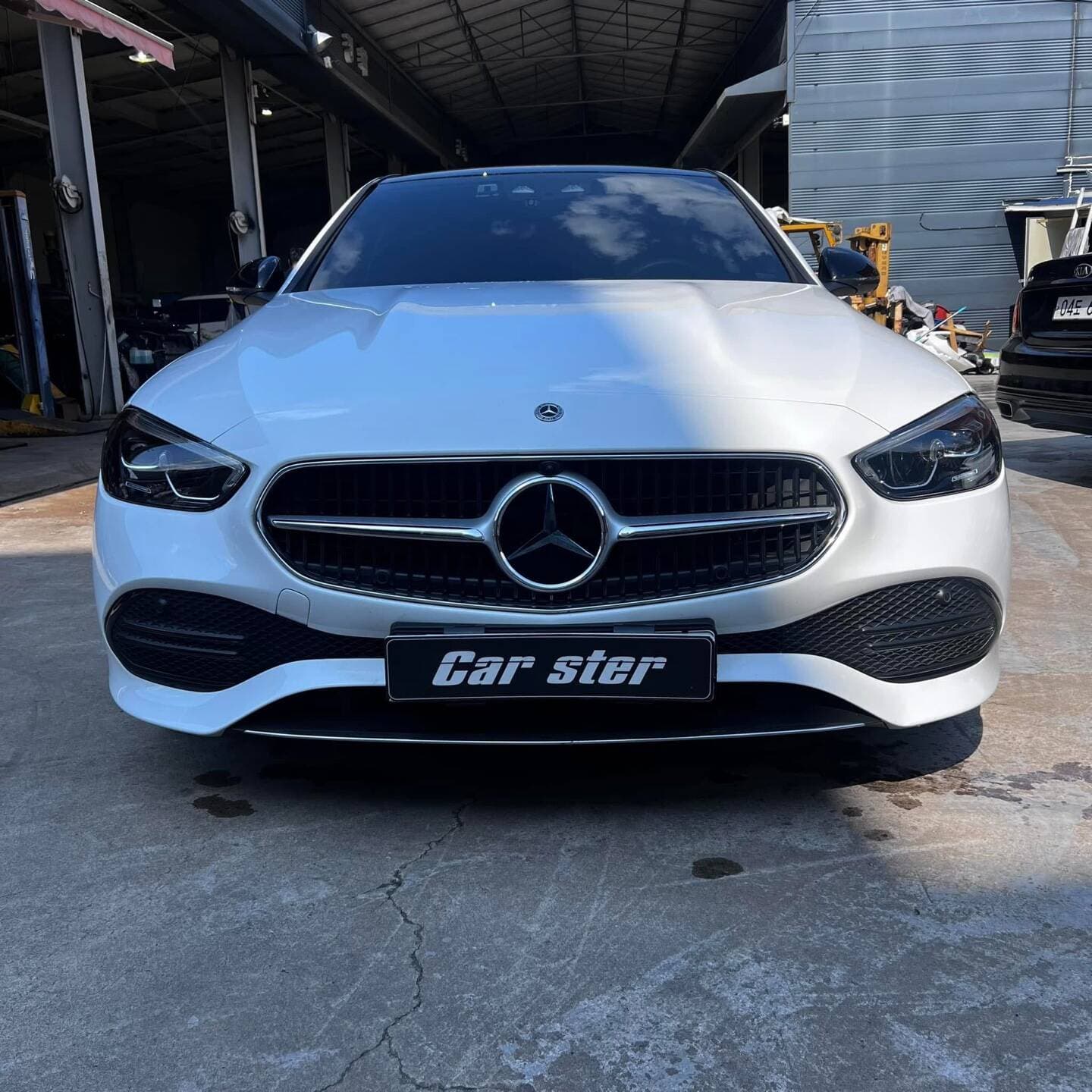 벤츠 C300  판금도장+블랙팩