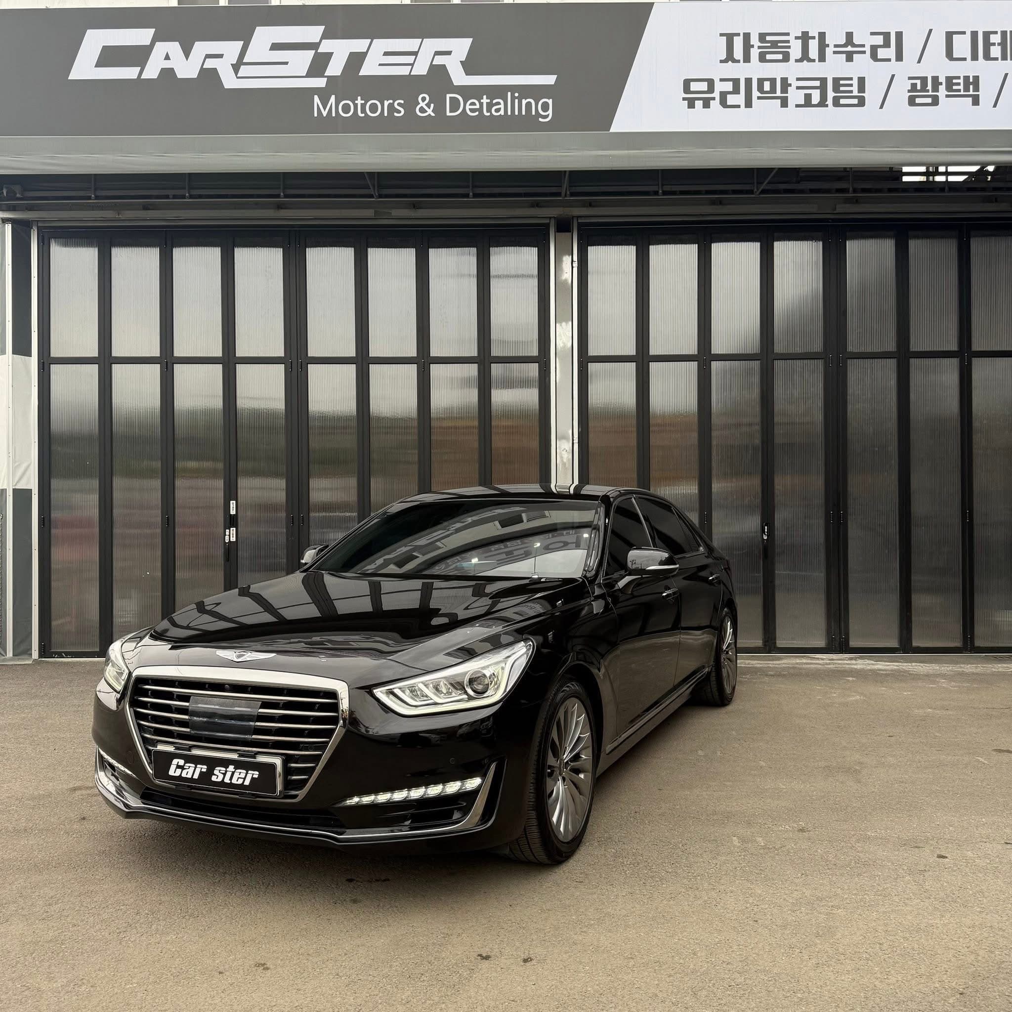 EQ900 사고수리+유리막코팅+광택