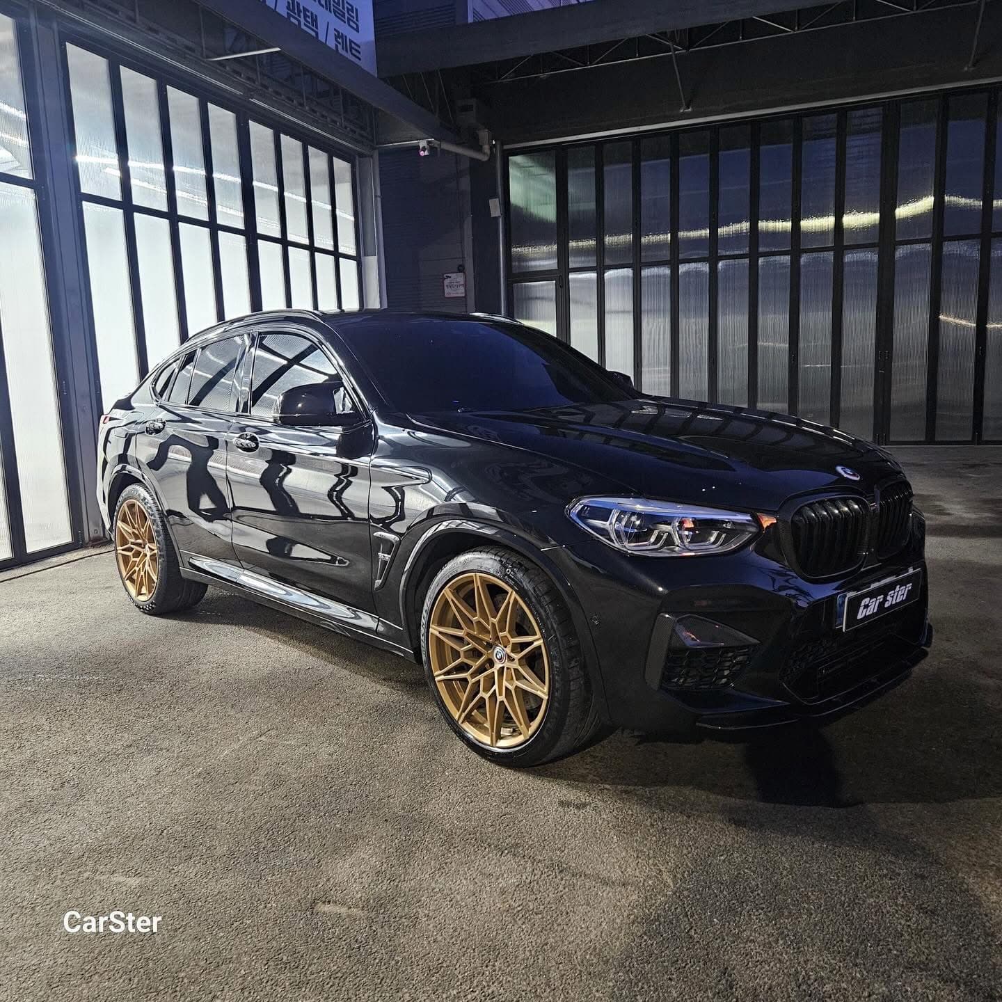 BMW X4M  사고수리+다크골드 휠도색